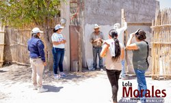 Habitantes de San Marcos y Los Ángeles muestran su apoyo a Lola Morales