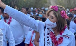 La doctora Mónica Rangel Primera candidata a la gubernatura que contara a los potosinos radicados  en EU: Vianey