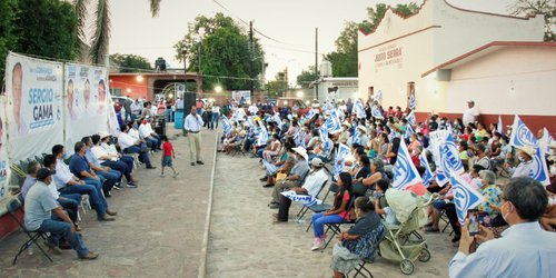 La colonia Valle Florido y la comunidad de La Loma se suman al proyecto político de Sergio Gama