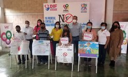 Entregan premios del concurso de carteles contra el trabajo infantil