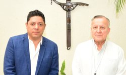 Gobernador electo y Arzobispo potosino acuerdan trabajar por la paz