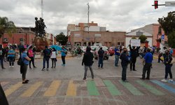 Otro día de manifestaciones y bloqueos en la capital potosina