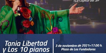 Gobierno de la Capital presenta a Tania Libertad celebrando el 429 Aniversario de la Ciudad