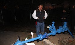 Abastecer el agua a pobladores, mantiene ocupado al alcalde Urbiola