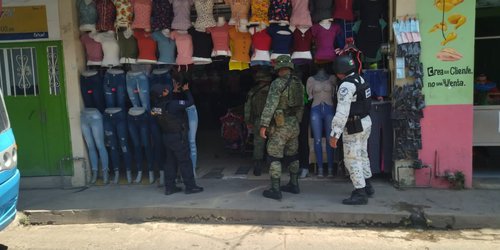 Ejercito Mexicano, Guardia Nacional, Policía Estatal y Municipal mantienen dispositivo especial de seguridad n Tamazunchale