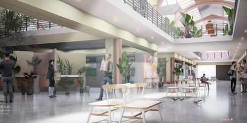 Nuevo mercado Gonzalo N. Santos en un proyecto para la gente : David Medina