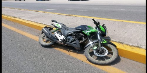 Tres accidentes de motos, dejan heridos graves en Rioverde
