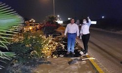 Alcalde de Rioverde realiza inspección al área de plazas y jardines