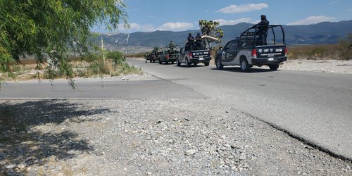 Ejército Mexicano, Guardia Nacional y Policía Estatal vigilan el Altiplano Potosino