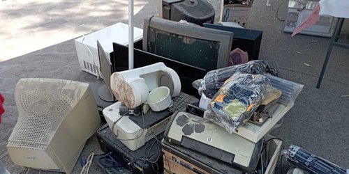 Mañana, último día de recolección de basura electrónica