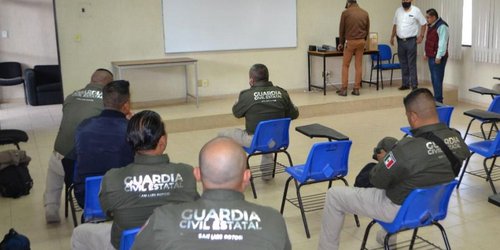 Fortalece SSPC capacitación a policías de la Guardia Civil Estatal