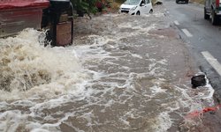 Evacuan a personas por ruptura ducto del Realito
