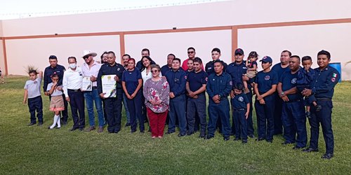 Reconocieron labor del Cuerpo de Bomberos de Ciudad Fernández