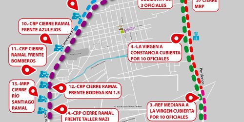 Cierre de vialidades por carrera ciclista Panamericana 2022