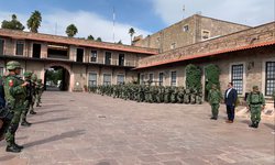 Se suman a tareas de seguridad en SLP, 400 efectivos militares