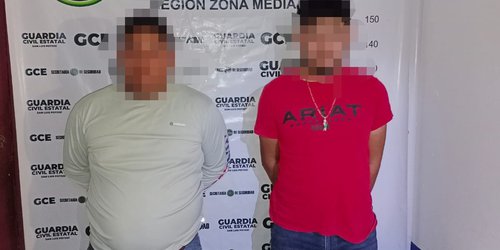 Guardia Civil detiene a dos jovencitos con cristal y mariguana en Cerritos
