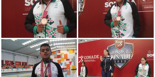 Suma SLP ocho medallas en juegos Paranacionales CONADE