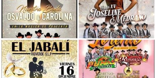 Aumentan permisos para bailes por bodas, XV años y fiestas patronales