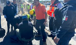 Carambola en la 57, deja nueve lesionados, y una mujer fallecida