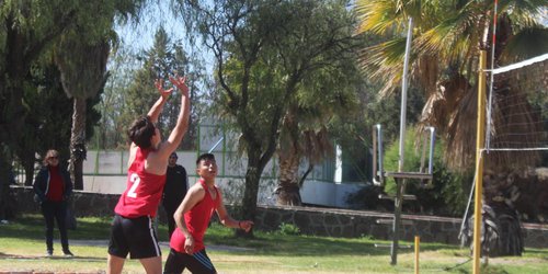 Culminó eliminatoria estatal de volibol de playa en centro acuático Tangamanga