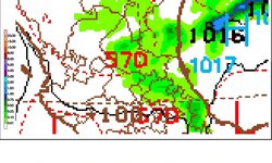Pronóstico de lluvias para el Estado durante el fin de semana