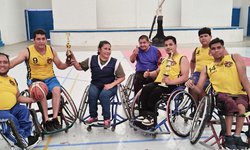 Equipos de deporte adaptado tienen participación en la Feria Nacional Potosina