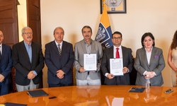 Suscribe UASLP, Convenio Marco de Colaboración con el Tribunal Estatal de Justicia Administrativa