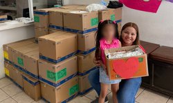 Niñas y niños del Reto de Verano regalaron lonches a familias del Hospital General