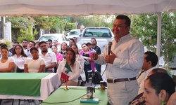 Instalan primer comité de salud en la colonia San José de Rioverde