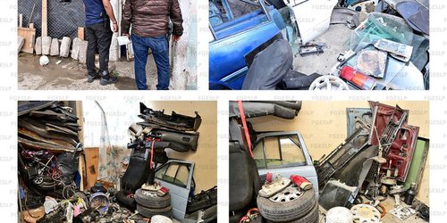 Tras captura de banda de roba-carros, fiscalía catea tres domicilios