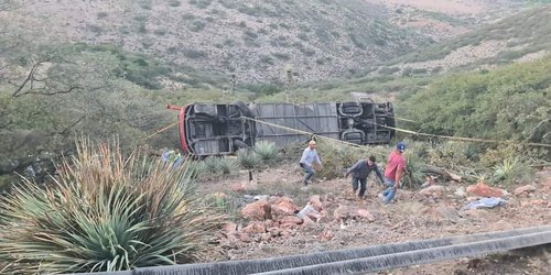FGESLP confirma el deceso de nueve personas y 25 lesionadas en accidente ocurrido en Escalerillas