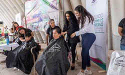 12 mujeres donaron su cabello para confeccionar pelucas oncológicas