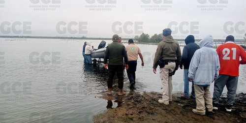 Sigue la búsqueda de menor ahogado en presa de Villa de Ramos