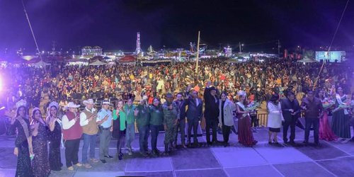 Lucida ceremonia de inauguración de la Feria de Rioverde