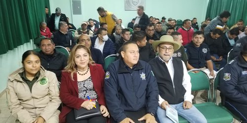 Capacitaron a personal de Seguridad Pública de CDFDZ sobre el proceso electoral