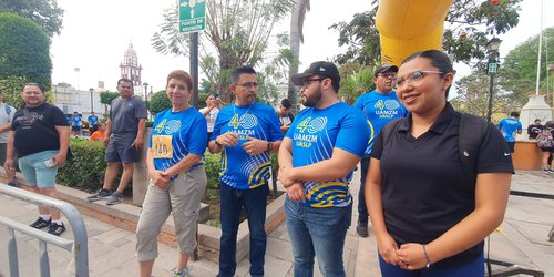 Ayuntamiento se sumó al 40 aniversario de la UAMZM con carrera atlética