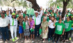 Candidato Urbiola visita comunidades San Sebastián y El Tule, además de colonias San Antonio y Santa Julia