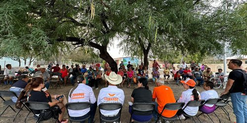 Leobardo Guerrero continúa recorridos por comunidades de Rioverde