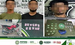 Guardia Civil asegura 55 dosis de narcóticos y detiene a cuatro presuntos vendedores de droga