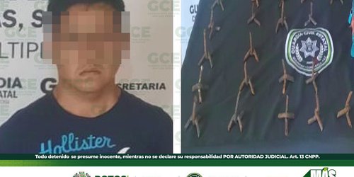 Guardia Civil Estatal asegura 105 artefactos conocidos como “poncha llantas”; Hay un detenido