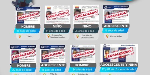 Localizan a nueve personas en SLP a través del protocolo homologado de búsqueda