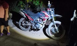 Choque entre dos motos en el ejido El Refugio