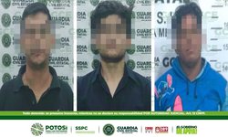 Detienen a tres hombres tras presuntamente agredir a sus familiares