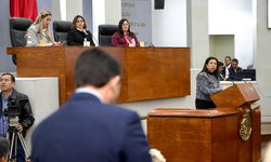 Compareció ante el Congreso la titular de la Fiscalía General del Estado