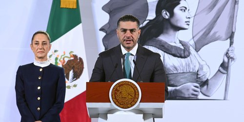 Presidenta de México Claudia Sheinbaum resalta que la estrategia nacional de seguridad ya esta dando resultados