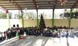Gobierno Estatal atiende escuelas del altiplano potosino