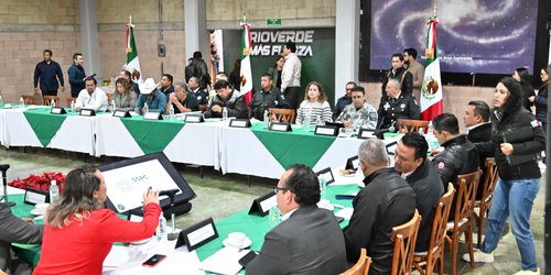 La Mesa de Coordinación para la Construcción de la Paz Social celebro sesión desde Rioverde
