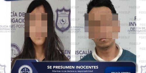 Una mujer y un hombre son capturados tras robo a chofer de plataformas digitales
