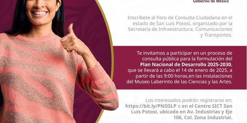 Mañana último día de inscripción a la consulta ciudadana para formular el Plan Nacional de Desarrollo 2025-2030