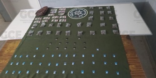 Cinco objetivos criminales y 130 dosis de droga decomisadas, deja plan "Huasteca Segura"